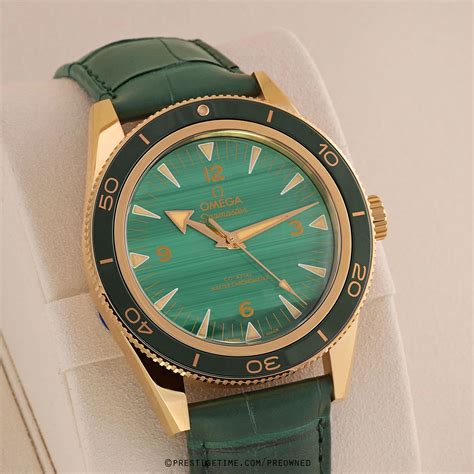 omega seamaster 300 malachite|pre owned seamaster 300.